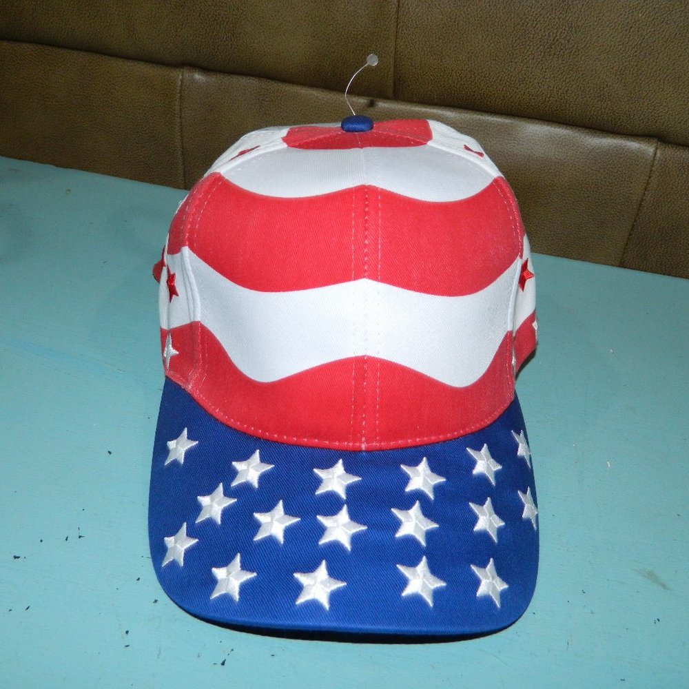 5/$25 Flag Design Cap Nissan Mens Hat